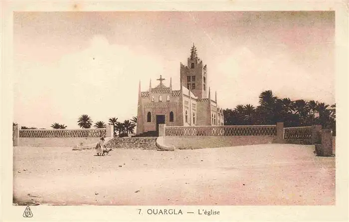 AK / Ansichtskarte  Ouargla_Algerie Eglise Kirche