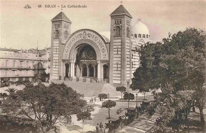 AK / Ansichtskarte  Oran_Algerie La Cathédrale