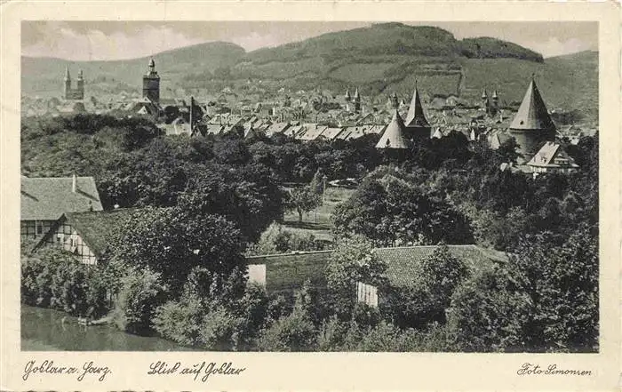 AK / Ansichtskarte  GOSLAR Stadtpanorama