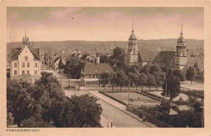 AK / Ansichtskarte  FREUDENSTADT Stadtplatz Zentrum Kurort im Schwarzwald