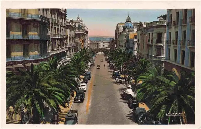 AK / Ansichtskarte  Oran_Algerie Boulevard Galliéni