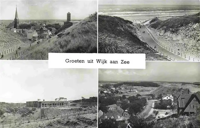 AK / Ansichtskarte  WIJK__AAN_ZEE_Wyk_NL Panorama Strandweg Restaurant Bou-Saada