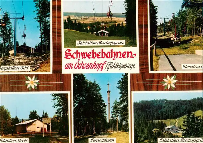 AK / Ansichtskarte 73963828 Sessellift_Chairlift_Telesiege Ochsenkopf Fichtelgebirge 