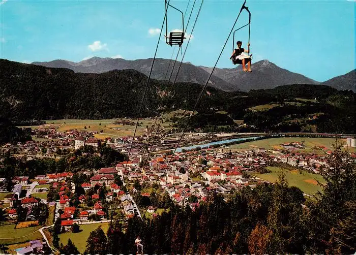 AK / Ansichtskarte 73963833 Sessellift_Chairlift_Telesiege Kufstein Tirol Kaiserlift