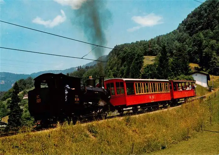 AK / Ansichtskarte 73963864 Zahnradbahn_Rack_Railway-- Vitznau-Rigi-Bahn 