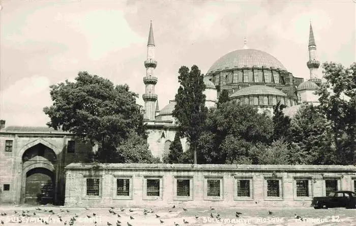AK / Ansichtskarte 73963882 Istanbul_Constantinopel_TK Sueleymaniye Mosque