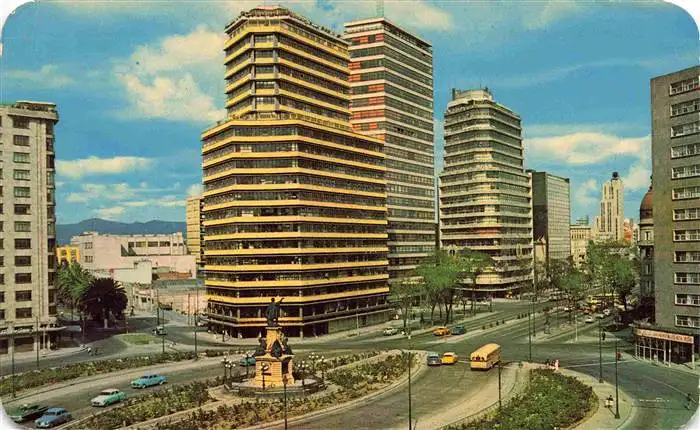 AK / Ansichtskarte  Mexico__City_D.F._Mexico Paseo de la Reforma