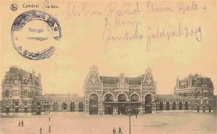 AK / Ansichtskarte  Cambrai_59_Nord La Gare Bahnhof