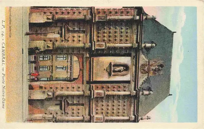 AK / Ansichtskarte  Cambrai_59_Nord Porte Notre-Dame