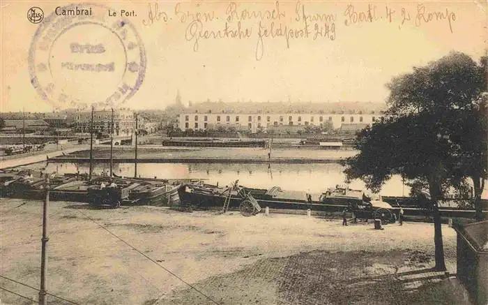 AK / Ansichtskarte  Cambrai_59_Nord Le Port