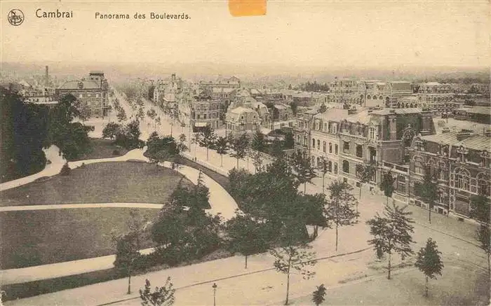 AK / Ansichtskarte  Cambrai_59_Nord Panorama des Boulevards