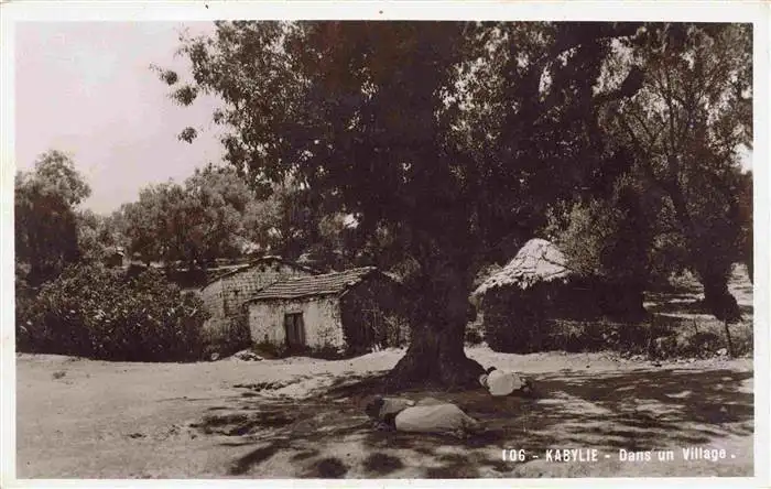 AK / Ansichtskarte  Kabylie_Algerie Dans un village