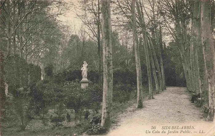 AK / Ansichtskarte 73963934 Sidi_Bel_Abbes_Algerie Un coin du jardin public