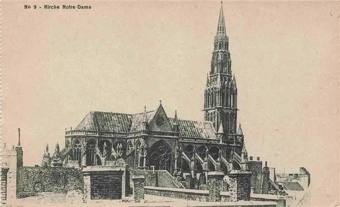 AK / Ansichtskarte  Valenciennes_59_Nord Eglise Notre-Dame Kirche