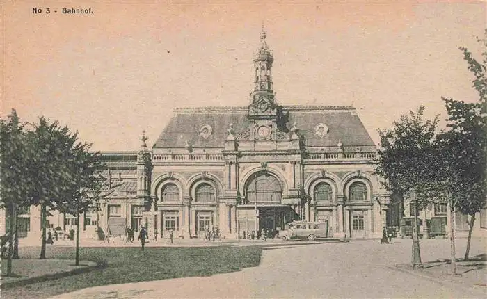 AK / Ansichtskarte  Valenciennes_59_Nord Bahnhof