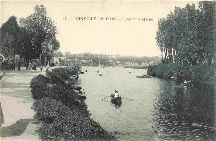 AK / Ansichtskarte  Joinville-le-Pont_94 Quai de la Marne