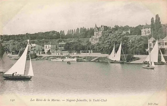 AK / Ansichtskarte  Nogent_94-sur-Marne Les Rives de la Marne Yacht-Club