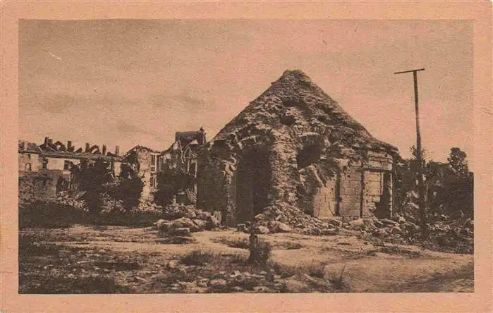AK / Ansichtskarte  Longwy_54_Meurthe-et-Moselle Maisons détruites Ruines Grande Guerre Truemmer 1. Weltkrieg
