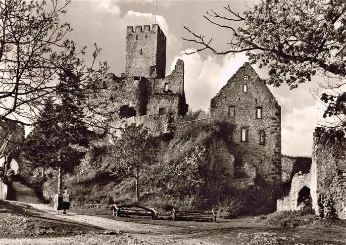 AK / Ansichtskarte  Roetteln_Roettelweiler_Loerrach Roettler Schloss Ruinen