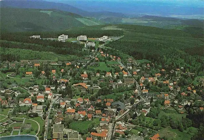 AK / Ansichtskarte  Hahnenklee-Bockswiese_Harz Panorama Kurort