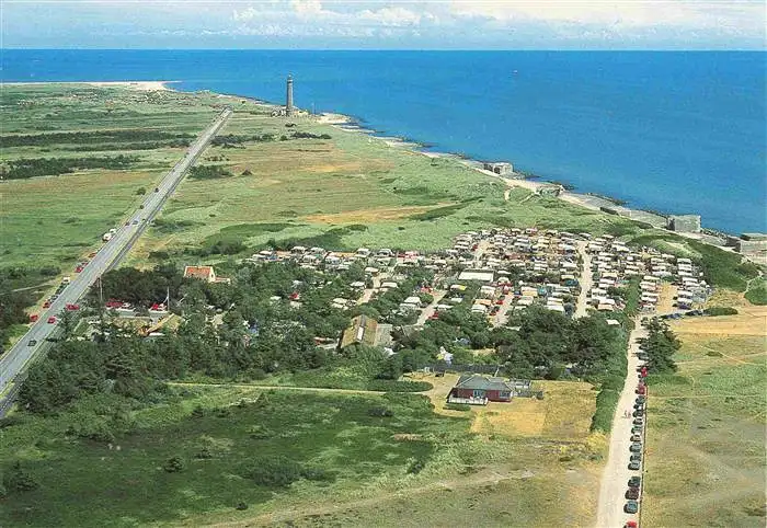 AK / Ansichtskarte  Skagen_DK Grenen Camping Fliegeraufnahme