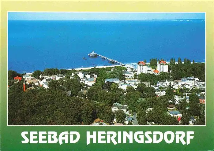 AK / Ansichtskarte  Heringsdorf__Ostseebad_Usedom Panorama Seebad