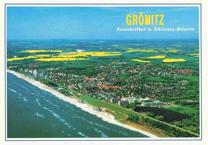 AK / Ansichtskarte  Groemitz_Ostseebad Fliegeraufnahme