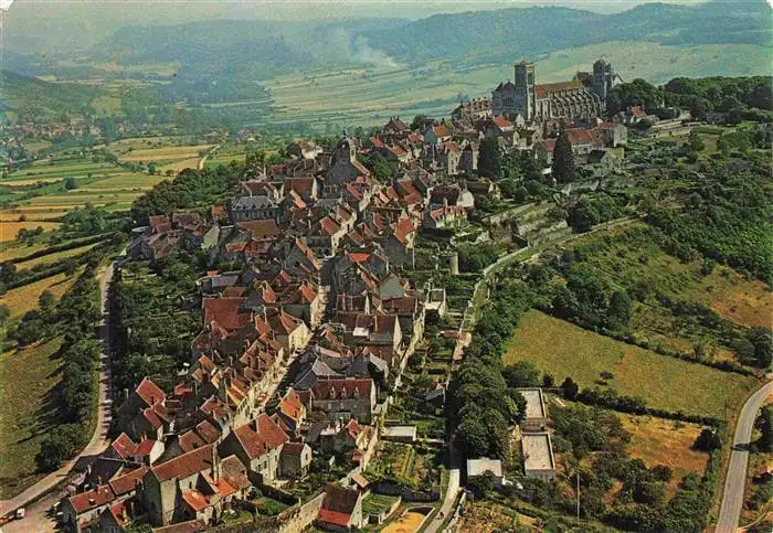 AK / Ansichtskarte  Vezelay_89_Yonne Vue aérienne