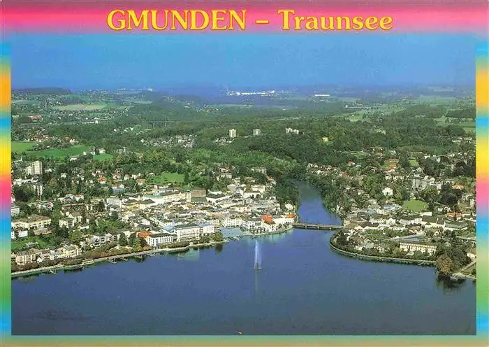 AK / Ansichtskarte  Gmunden_Traunsee_Salzkammergut_Oberoesterreich_AT Sommererholungs- und Kurort