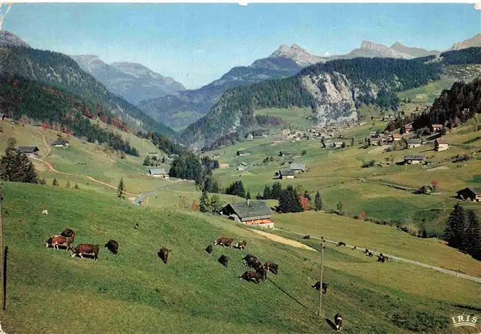 AK / Ansichtskarte  La_Clusaz_74 Panorama Vallée des Aravis