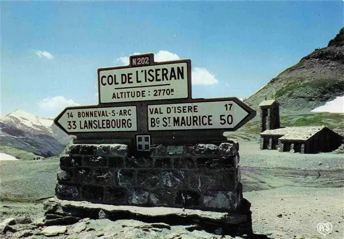 AK / Ansichtskarte  Col_de_l_Iseran Sommet du Col entre Maurienne et Tarentaise