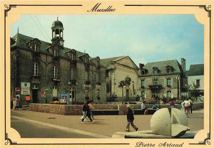 AK / Ansichtskarte  Muzillac Rue piétonne Hôtel de Ville Syndicat d'Iniative