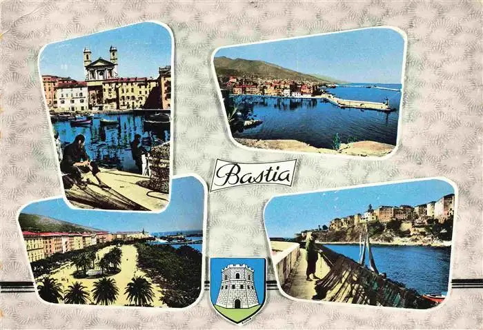 AK / Ansichtskarte  Bastia_2B_Haute-Corse Vues d'ensemble Port Quai
