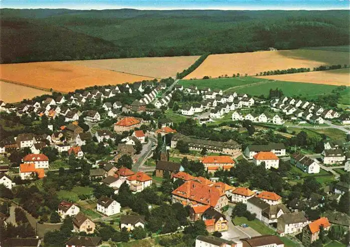 AK / Ansichtskarte 73964194 Fuerstenberg__Weser Panorama Luftkurort