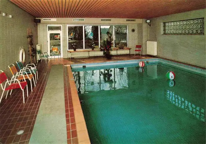 AK / Ansichtskarte  Rotenburg_Fulda Haus der Begegnung MBR Hallenschwimmbad