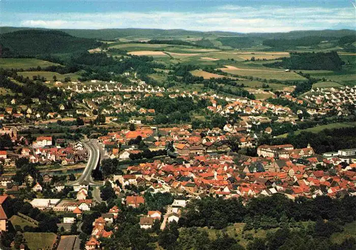 AK / Ansichtskarte  Rotenburg_Fulda Panorama Luftkurort