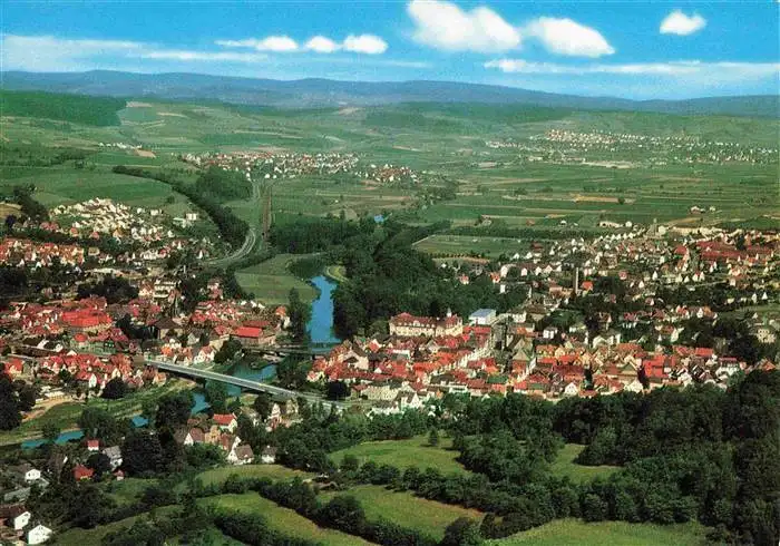 AK / Ansichtskarte  Rotenburg_Fulda Panorama Luftkurort