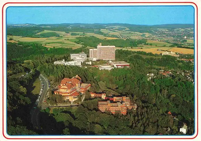 AK / Ansichtskarte  Rotenburg_Fulda Panorama Luftkurort Herz-Kreislaufzentrum Klinik