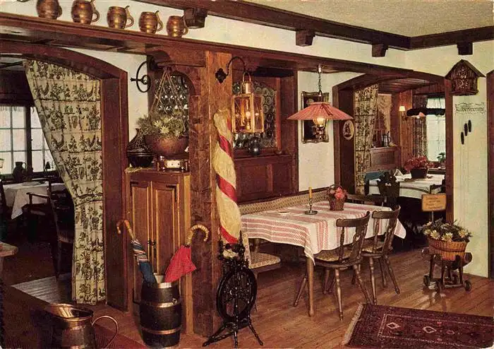 AK / Ansichtskarte  Breitnau_Schwarzwald Kaiser's Tanne-Wirtshus Gastraum