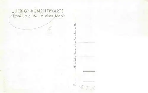 AK / Ansichtskarte  Frankfurt_Main Im alten Markt