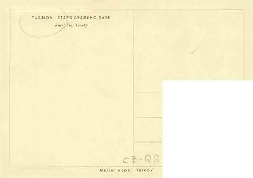 AK / Ansichtskarte  Turnov__Turnau_CZ Trosky