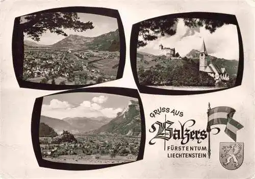 AK / Ansichtskarte  Balzers_Liechtenstein_FL Panorama Schloss