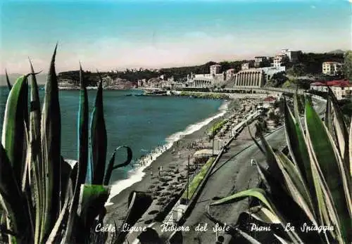 AK / Ansichtskarte  Celle_Ligure_IT Piani La Spiaggia