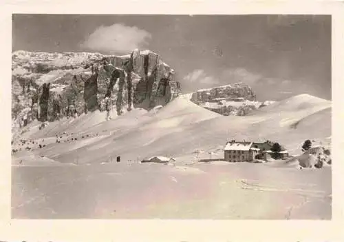 AK / Ansichtskarte 73964371 Passo_di_Sella_Selva_Val_Gardena_IT Rifugio Passo Sella Dolomiti