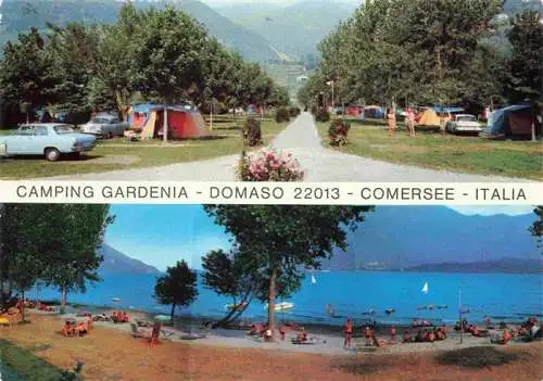 AK / Ansichtskarte 73964377 Domaso_Lago_di_Como_IT Camping Gardenia Spiaggia