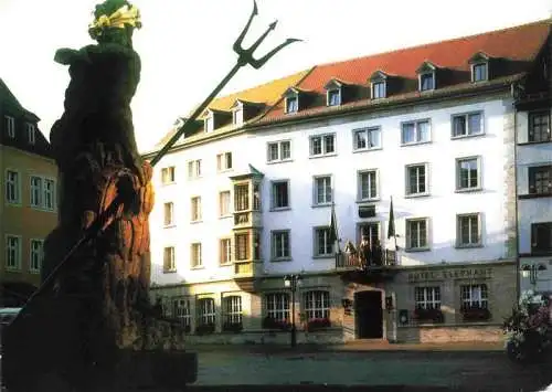 AK / Ansichtskarte  WEIMAR__Thueringen Hotel Elephant Denkmal Statue