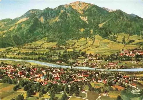 AK / Ansichtskarte  Lenggries Panorama Blick gegen Brauneck Bayerische Alpen