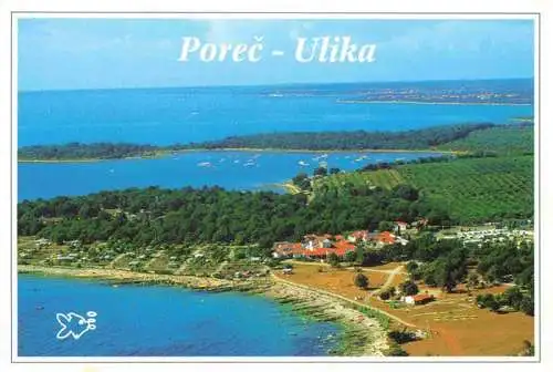AK / Ansichtskarte 73964445 Ulika_Porec_Croatia Fliegeraufnahme