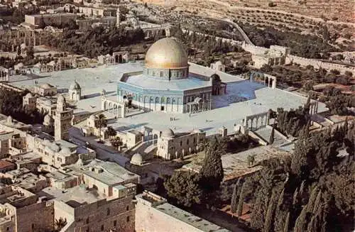 AK / Ansichtskarte  Jerusalem__Yerushalayim_Israel Dome of the Rock Mosque of Omar