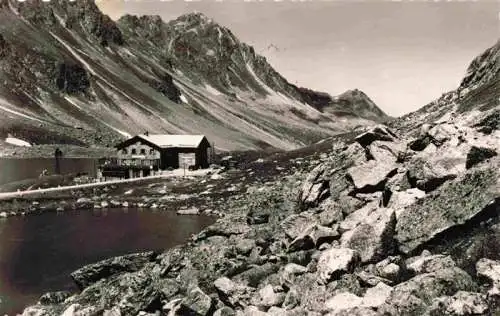 AK / Ansichtskarte  Flueela-Hospitz_2389m_Flueelapass_GR Ospiz Flueela Panorama